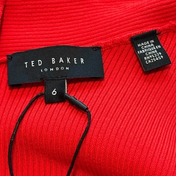 Ted Baker London Milly Sweetheart Sweater Dress NWT - Picture 7 of 15